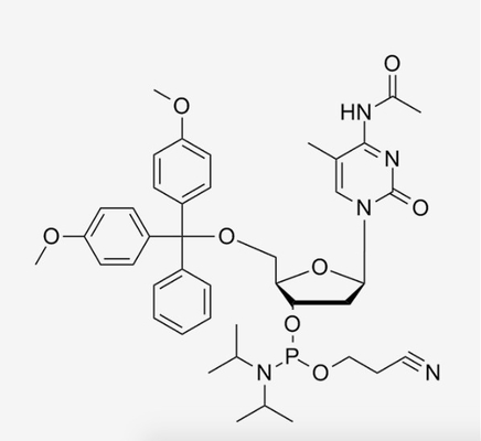 OEM 5-Me-DMT-DC (Ac) - порошок C42H52N5O8P синтеза олигонуклеотида CE-Phosphoramidite
