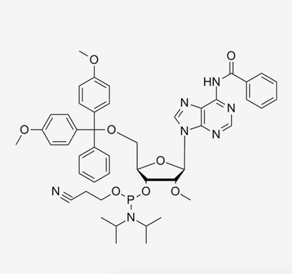 РИБОНУКЛЕИНОВАЯ КИСЛОТА Phosphoramidites Dibenzyl Diisopropylphosphoramidite CAS 110782-31-5 N6-Bz-5'-O--2'-OMe-A-CE