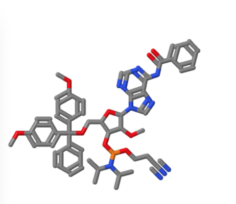 ODM CAS 110782-31-5 доработал порошок нуклеозидов N6-Bz-5'-O-DMT-2'-OMe-A-CE белый