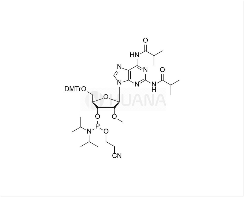 DMTr-2'-O-Me-N2,N6-Diibu-2-amido-rA-3'-CE-фосфорамидит